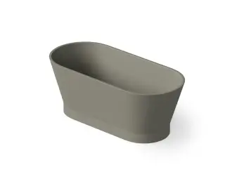 Dea Design Shadow Ванна из Solid Surface отдельностоящая 150x68 см, цвет: light grey DD8609 1500 4