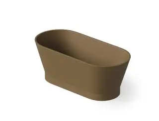 Dea Design Shadow Ванна из Solid Surface отдельностоящая 150x68 см, цвет: dark camel DD8609 1500 1