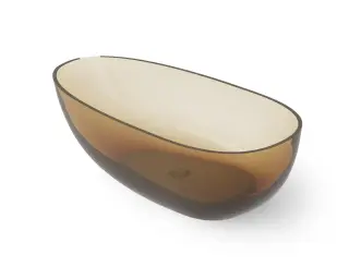 Dea Design Modern Ванна из Glasstech отдельностоящая 180x90 см, цвет: classic green DD8608 1800 R6