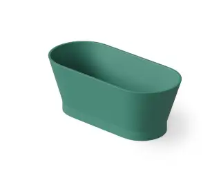 Dea Design Shadow Ванна из Solid Surface отдельностоящая 150x68 см, цвет: green DD8609 1500 10