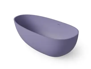 Dea Design Modern Ванна из Solid Surface отдельностоящая 150x76 см, цвет: lilac DD8608 1500 14