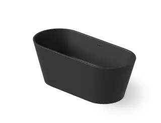 Dea Design Shadow Ванна из Solid Surface отдельностоящая 160x70 см, цвет: black DD8606 1600 16
