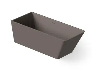 Dea Design Soul Ванна из Solid Surface отдельностоящая 170x73 см, цвет: grey brown DD8605 1700 6