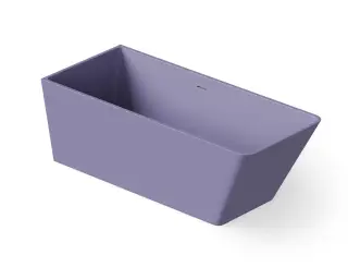 Dea Design Soul Ванна из Solid Surface отдельностоящая 170x73 см, цвет: lilac DD8605 1700 14