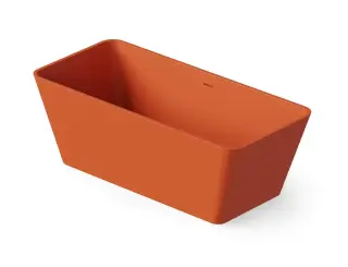 Dea Design Modern Ванна из Solid Surface отдельностоящая 170x78 см, цвет: orange DD8603 1700 7
