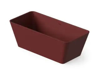 Dea Design Modern Ванна из Solid Surface отдельностоящая 150x68 см, цвет: red wine DD8603 1500 17
