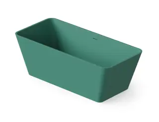 Dea Design Modern Ванна из Solid Surface отдельностоящая 150x68 см, цвет: green DD8603 1500 10