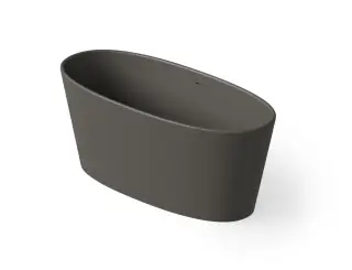 Dea Design Nature Ванна из Solid Surface отдельностоящая 158x70 см, цвет: graphite DD8602 1580 5