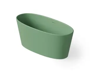 Dea Design Nature Ванна из Solid Surface отдельностоящая 158x70 см, цвет: mint DD8602 1580 12