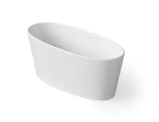 Dea Design Nature Ванна из Solid Surface отдельностоящая 158x70 см, цвет: white DD8602 1580 18