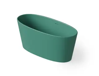 Dea Design Nature Ванна из Solid Surface отдельностоящая 158x70 см, цвет: green DD8602 1580 10