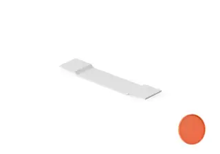 Dea Design Полка для ванны 94x20 см, Solid Surface, цвет: orange DD3602 940 7