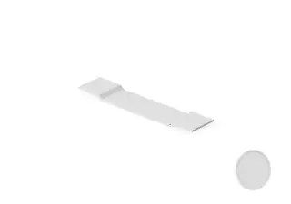 Dea Design Полка для ванны 94x20 см, Solid Surface, цвет: white DD3602 940 18