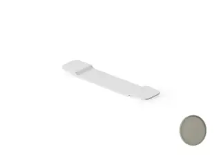 Dea Design Полка для ванны 94x20 см, Solid Surface, цвет: light grey DD3601 940 4