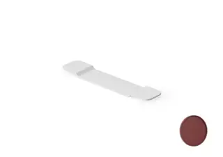 Dea Design Полка для ванны 94x20 см, Solid Surface, цвет: red wine DD3601 940 17