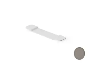 Dea Design Полка для ванны 94x20 см, Solid Surface, цвет: grey DD3601 940 3