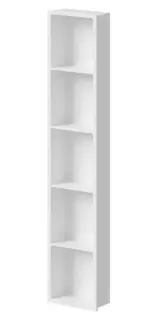 Dea Design Шкаф 32x15x160h см, Solid Surface, подвесной, цвет: white DD3017 320 18