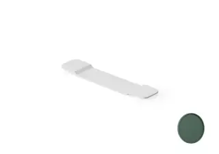 Dea Design Полка для ванны 94x20 см, Solid Surface, цвет: dark green DD3601 940 11