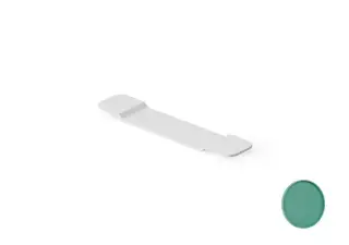 Dea Design Полка для ванны 94x20 см, Solid Surface, цвет: green DD3601 940 10