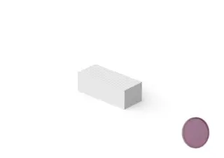 Dea Design Ступенька для ванны 60x25x20h см, Solid Surface, цвет: lavender DD3005 600 8