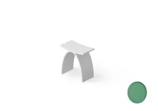 Dea Design Стульчик для ванной 42x30x43h см, Solid Surface, цвет: sage DD3001 420 9