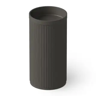 Dea Design Раковина напольная d45x90h см, Solid Surface, выпуск в пол, цвет: graphite DD2801 450 5