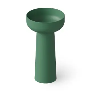 Dea Design Раковина напольная d48x88h см, Solid Surface, выпуск в пол, цвет: sage DD2027 480 9