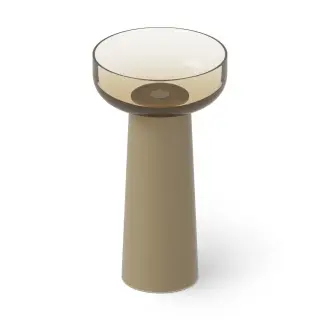 Dea Design Раковина напольная d48x88h см, Glasstech, выпуск в пол, цвет: classic green DD2027 480 R6