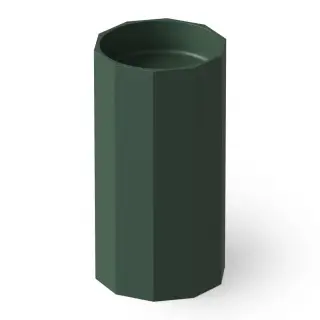 Dea Design Раковина напольная 48x45,6x90h см, Solid Surface, выпуск в пол, цвет: dark green DD2026 480 11