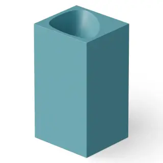 Dea Design Раковина напольная 49,5x45,5x88h см, Solid Surface, выпуск в пол, цвет: wave DD2024 495 15