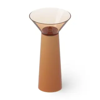 Dea Design Раковина напольная d48x90h см, Glasstech, выпуск в пол, цвет: sunset DD2022 480 R1