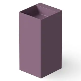 Dea Design Раковина напольная 42x45x90h см, Solid Surface, выпуск в пол, цвет: lavender DD2019 420 8