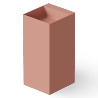 Dea Design Раковина напольная 42x45x90h см, Solid Surface, выпуск в пол, цвет: lotus DD2019 420 13