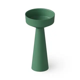 Dea Design Раковина напольная d42,5x85h см, Solid Surface, выпуск в пол, цвет: sage DD2018 425 9