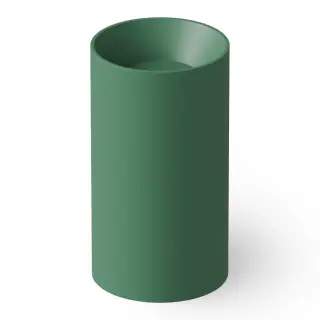 Dea Design Раковина напольная d49,5x90h см, Solid Surface, выпуск в пол, цвет: sage DD2011 495 9