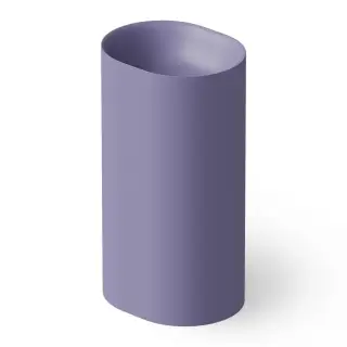 Dea Design Раковина напольная 50x40x90h см, Solid Surface, выпуск в пол, цвет: lilac DD2008 500 14