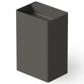 Dea Design Раковина напольная 60x42x90h см, Solid Surface, выпуск в пол, цвет: graphite DD2004 600 5