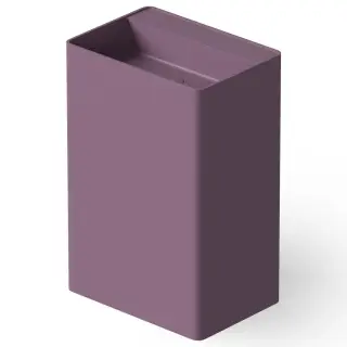 Dea Design Раковина напольная 60x42x90h см, Solid Surface, выпуск в пол, цвет: lavender DD2004 600 8