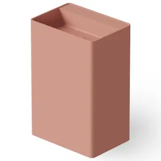 Dea Design Раковина напольная 60x42x90h см, Solid Surface, выпуск в пол, цвет: lotus DD2004 600 13