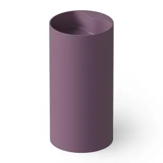 Dea Design Раковина напольная d45x90h см, Solid Surface, выпуск в пол, цвет: lavender DD2002 450 8