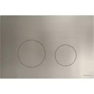 Tece Spring loop Кнопка смыва для унитаза с круглой клавишей, нерж. сталь с покрытием против пальцев S240503