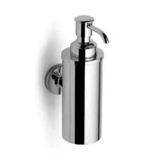 Bertocci Cinquecento Дозатор для жидкого мыла, подвесной, латунная колба, цвет: никель 110 0528 6000