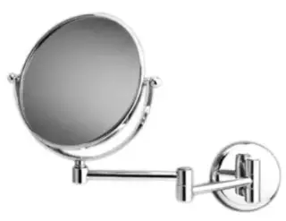 Bertocci Specchi Vanity Косметическое зеркало подвесное, 2-х крат. увелич., без подсветки, цвет:хром 188 6180 0000