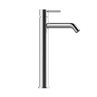 Bossini Teo Смеситель для раковины высокий, с донным клапаном, высота излива 22,3 см, цвет: chrome Z00703.030