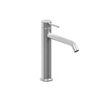 Bossini Nobu Смеситель для раковины, без д/к, длина излива 16,5см, цвет: mat brushed stainless steel INZ203.075