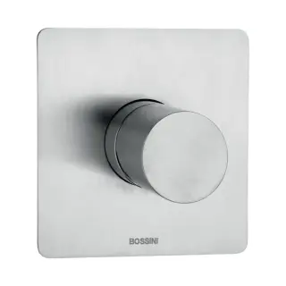 Bossini Nobu Смеситель для душа встр. на 1 потреб., внешняя часть, цвет: mat brushed stainless steel INZ070.075