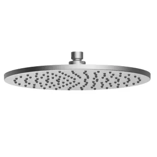 Bossini Nobu Верхний душ d28 см самоочищающийся на шарнире, цвет: mat brushed stainless steel INI030.075