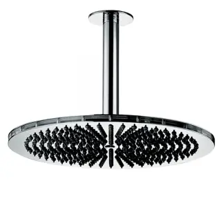 Bossini Oki Верхний душ d40 см, 1 вид струи, с потолочным кронштейном, 30 см, цвет: chrome H35360.030