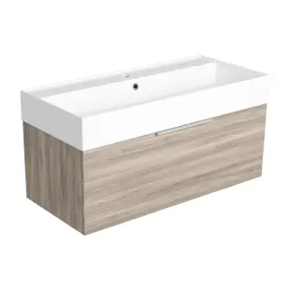 Simas Agile Тумба под раковину AG101, подвесная 100х45,5х40h см, 1 ящик, цвет: lava AGM101 LAVA