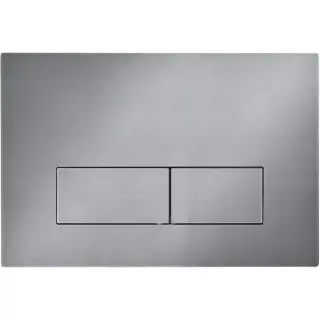 Tece Spring S Кнопка смыва для унитаза с прямоугол. клавишей, нерж. сталь с покрытием против пальцев S240501